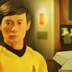 Illustration for article titled What Happened To Sulu's Face On Mezco's New Star Trek Toy?